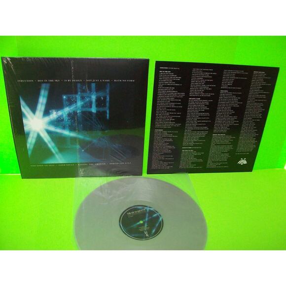 Drab Majesty ‎The Demonstration Silver Vinyl LP Record Post-Punk Goth Ltd Ed 300 - Picture 5 of 7